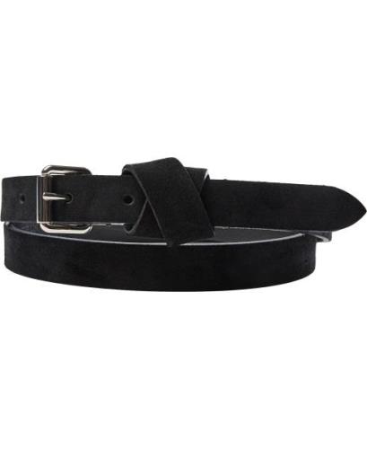 Magasin Knot Belt Nero w/ Silver L Bælter