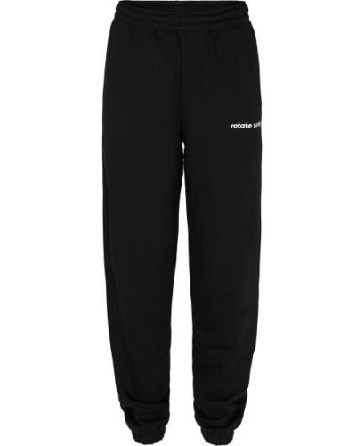 ROTATE Birger Christensen Mimi Sweatpants Kvinde Black Sweatpants Str ...