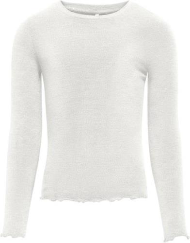 ONLY Kogamour L/S TOP JRS Str 134/140 - Hvid Toppe hos Magasin