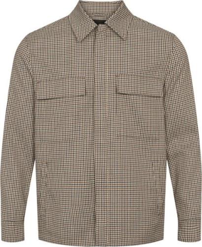 Sand 7471 Aiden P Mand Grå Overshirts Str 48 - hos Magasin