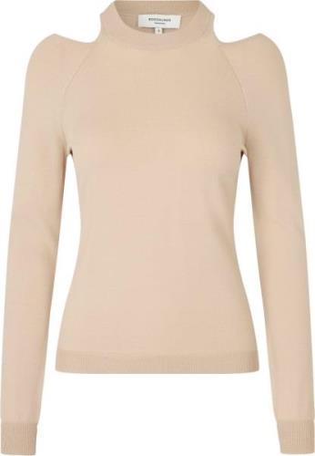 Rosemunde Viscose Pullover Kvinde Brun Rullekraver Str XL - hos Magasi...