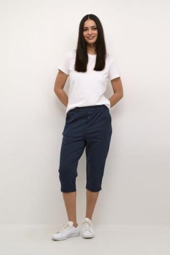 Kaffe Kajenny Capri Pants Kvinde Midnight Marine Capri Bukser Regular ...