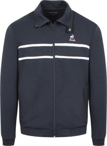 Le Coq Sportif Tennis Fullzip Sweatshirt Mand Ingen Fleece Str S - Bom...