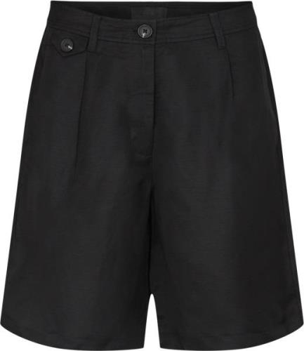 Levete room Lrbecca 3 Kvinde L999 - Black Bermudashorts - hos Magasin