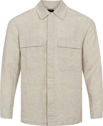 Sand 1680 Aiden Mand Sand Overshirts Str 46 - hos Magasin