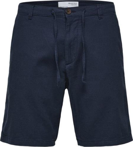 Selected Homme Slhcomfortbrody Linen Shorts W NOO Mand Mørkeblå Chino ...