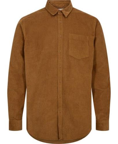 Magasin Corduroy 1 Shirt Organic Gots Mand Cathay Spice Langærmede Skj...