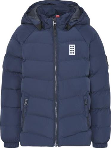 LEGO kidswear/LEGO børnetøj Lwjipe 704 Jacket Str 128 cm - Blå Vinterj...