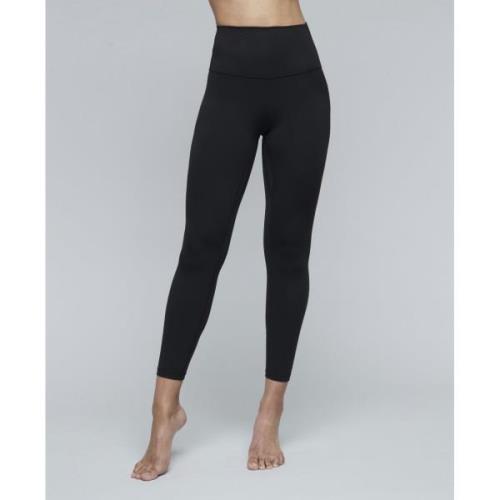 Moonchild Yoga Wear Lunar Luxe Legging Kvinde Black Iris Leggings Str ...