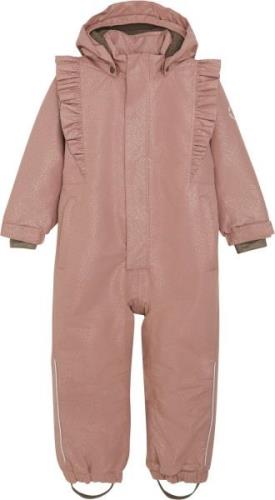 En Fant Snowsuit W. Frills Str 128 - Burlwood Flyverdragter Gummi hos ...