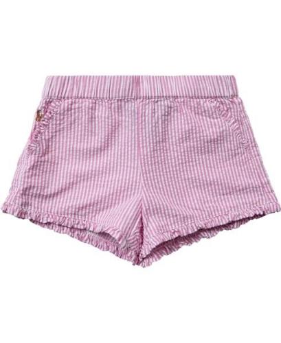 Polo Ralph Lauren Striped Ruffled Cotton Seersucker Short Str 5 / 5 år...