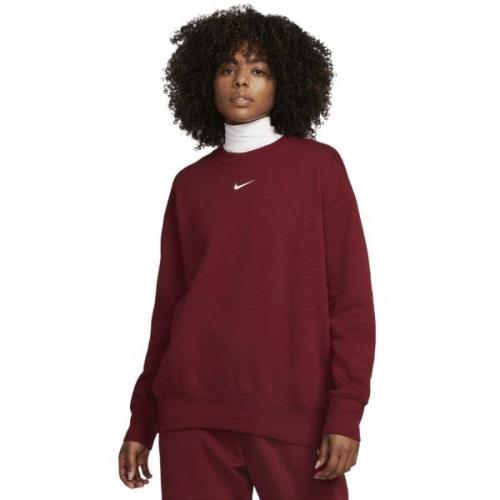 Nike Sportswear Phoenix Fleece Oversized Sweatshirt Kvinde Sail/black ...