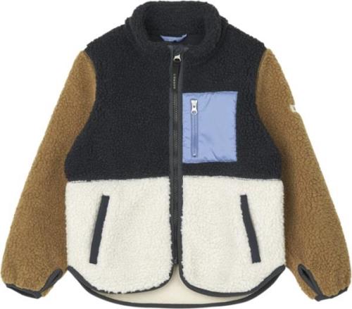 Liewood Nolan Jacket Str 92 (2Y) - Midnight Navy Multi Mix Fleece hos ...