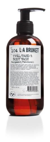 L:a Bruket Hand Body Wash Bergamot/ Patchouli 240 ml - Shower Gel hos ...