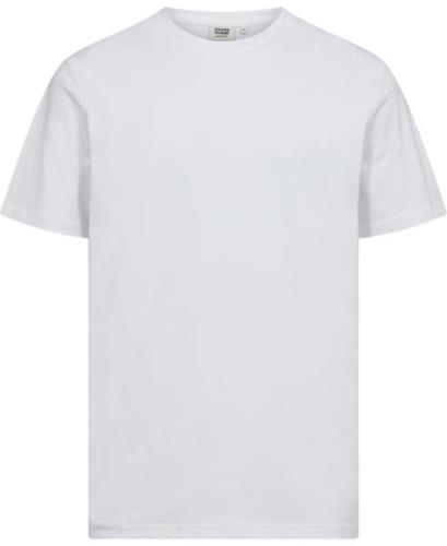 Magasin Don Tee 1G Mand White Kortærmede Tshirts Str L Bomuld