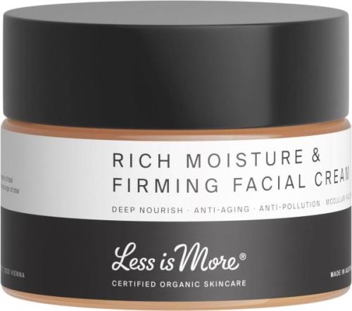 Less Is More Organic Rich Moisture & Firming Facial Cream 50 ml - Dagc...