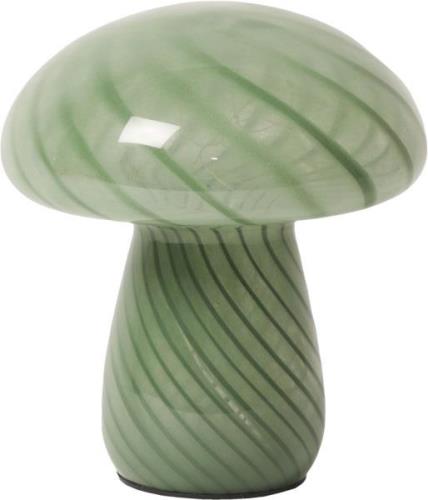 AU Maison Mushy Lampe Grøn Str H:17cm Ø:15cm - Bordlamper hos Magasin