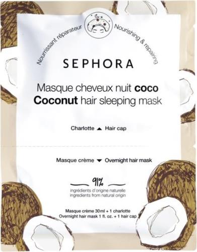 Sephora Collection Hair Sleeping Masks 1 stk - Hårkur hos Magasin