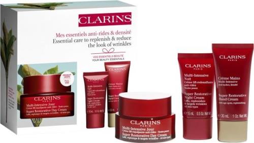 Clarins Super Restorative Value Pack Gaveæske 95 ml - Dagcreme hos Mag...