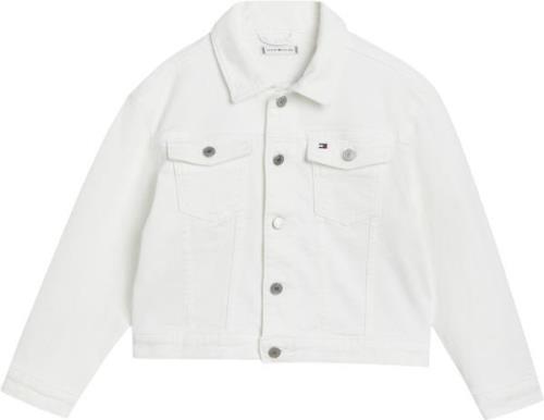 Tommy Hilfiger Denim Trucker Jacket White Str 4 år / 104 cm Denim - Wh...