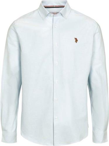 U.S. Polo Assn. Uspa Shirt Armin Men Mand Light Blue Langærmede Skjort...