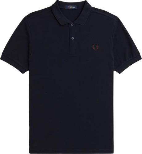 Fred Perry M6000 Mand Navy/crngtnroad Brick Kortærmede Poloer Str L - ...