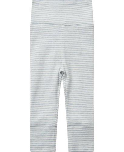 Magasin Newborn Leggings Gots Str 56 Blue Stripe Leggings Bomuld