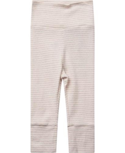 Magasin Newborn Leggings Gots Str 62 Rose Stripe Leggings Bomuld