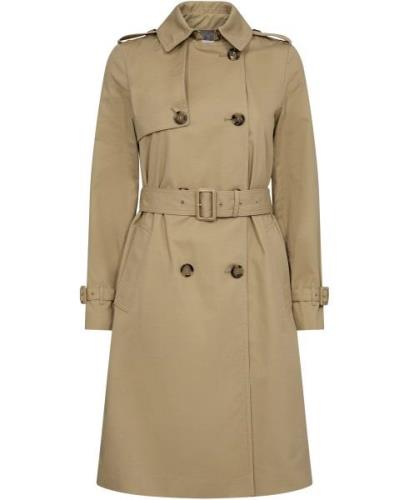 MANGO Classic Trench Coat With Belt Kvinde Light Beige Trenchcoats Str...