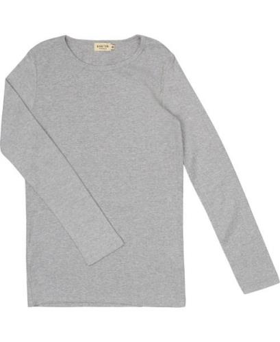 Magasin Mulle 1G Long Sleeve Tshirt Organic Gots Str 1011 ÅR Grey Mela...