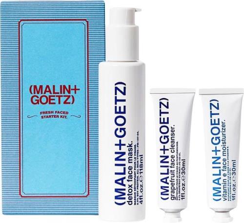 Malin+Goetz Fresh Faced Starter kit Julegaveæske - Hudpleje hos Magasi...