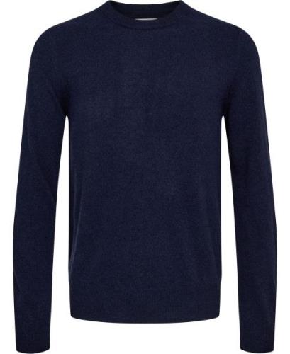 Magasin Maryn 2 RWS Strik Lambswool Mand Navy Sweaters Str M Uld