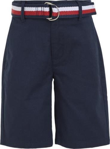 Tommy Hilfiger Woven Belted Shorts Str 4 år / 104 cm - Desert Sky Shor...