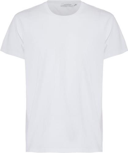 Samsøe Samsøe Kronos on ss 273 Mand White Kortærmede T-shirts Str L - ...