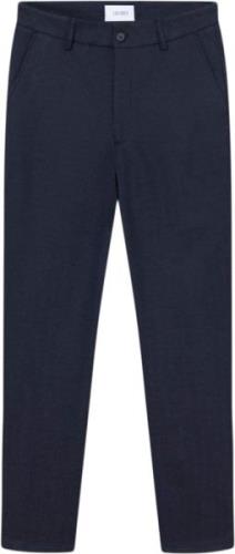 Les Deux Como Reg Herringbone Suit Pants Mand Navy Bukser Regular Fit ...