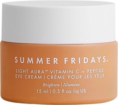 SUMMER FRIDAYS Light Aura Vitamin C + Peptide Eye Cream 30 ml - Øjencr...