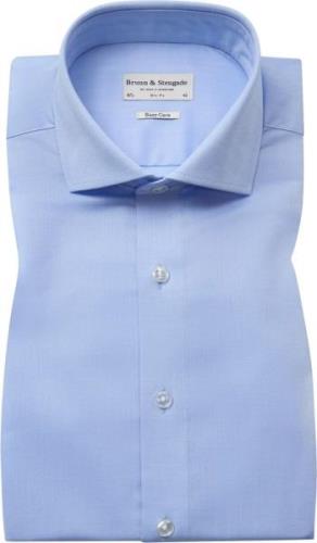 Bruun & Stengade BS Vucevic Slim Fit Shirt Mand Light Blue Langærmede ...