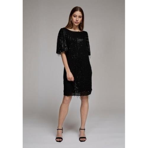 Minus Msniba Short Dress Kvinde Black Korte Kjoler Str 40 - hos Magasi...