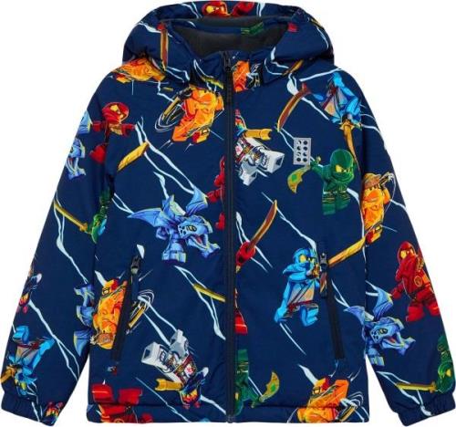 LEGO kidswear/LEGO børnetøj Lwjad 603 Jacket Str 128 cm - Blå Overgang...