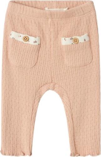 Lil' Atelier Nbfrea Slim Legging LIL Str 68 - Rugby Tan Leggings hos M...