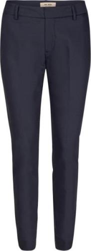 Mos Mosh Abbey Night Pant Sustainable Kvinde Navy Bukser Str 44 - hos ...