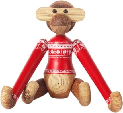 Kay Bojesen Abe Julesweater 2024 Mini Teak/limba Brun Str D:4 B:10 H:9...