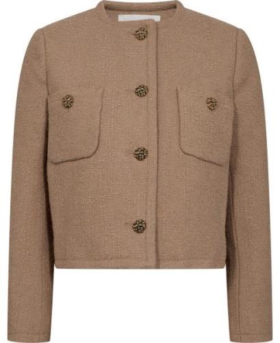 Ba&sh Jacket Meredith Kvinde Camel Overgangsjakker Str M - hos Magasin