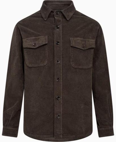 Cruna Skjorte Mand Brown Overshirts Str 48 - hos Magasin