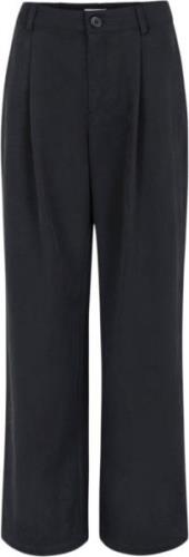 esmé studios Esmara Wide Pants Kvinde Black Bukser Med Brede Ben Str L...