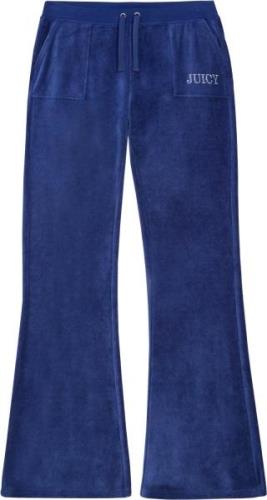 Juicy Couture Heritage Crown Caisa LOW Rise Pant Kvinde Blue Depths Sw...