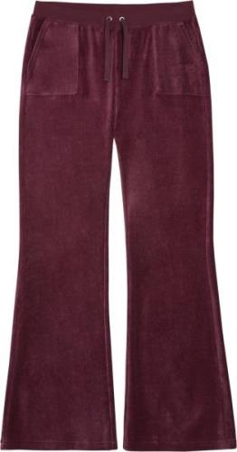 Juicy Couture Caisa Pant Kvinde Tawny Port Sweatpants Str L - Velour h...