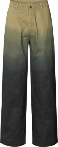 Rabens Saloner Flow Drill Pants Jahan Kvinde Army Combo Wide Jeans Str...