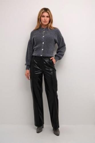 Cream Crcandi Pant Kvinde Pitch Black Bukser Med Lige Ben Str 40 - hos...