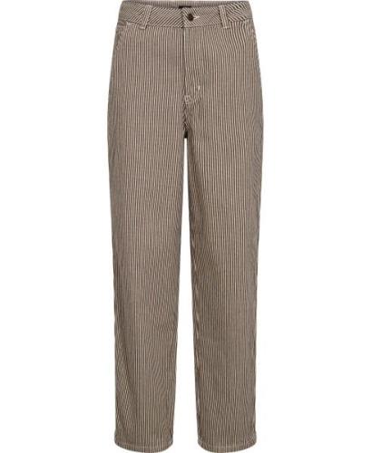 Dickies Hickory Pant W Mushroom Kvinde Mushroom Bukser Med Lige Ben St...